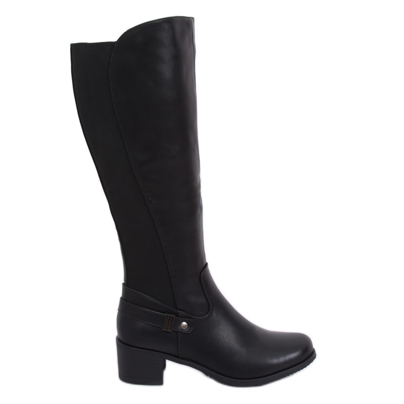 Nero CH1961 Stivali neri con tacco alto