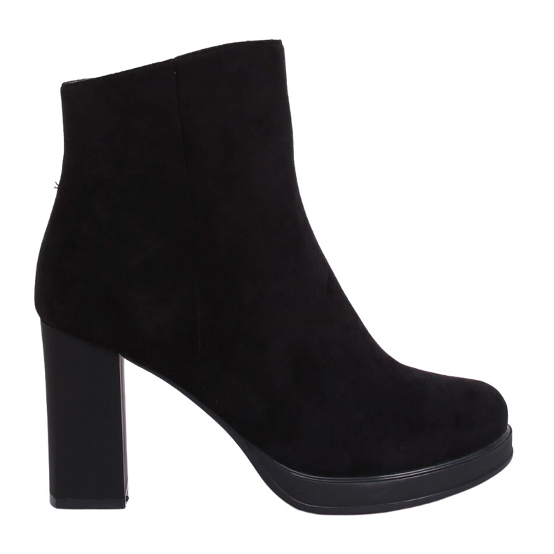 Stivali neri con tacco alto 7981-GA Black nero