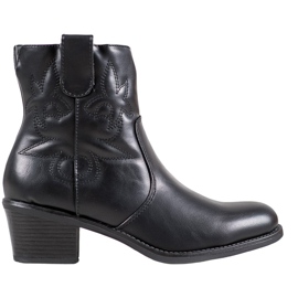 Nio Nio Cowgirl nere con un motivo nero