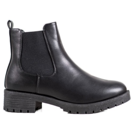 SHELOVET Stivaletti Chelsea Slip-On nero
