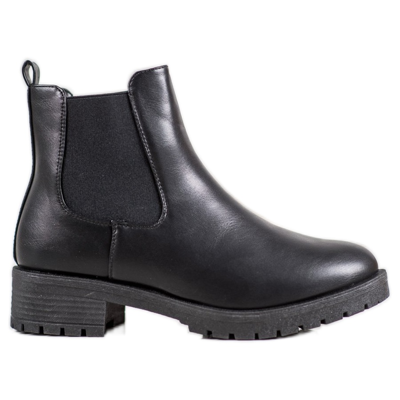 SHELOVET Stivaletti Chelsea Slip-On nero