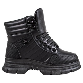 SHELOVET Scarpe da ginnastica calde nero