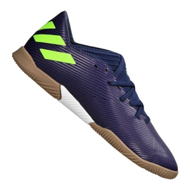 Adidas Nemeziz Messi 19.3 In Jr EF1815 scarpe blu navy viola