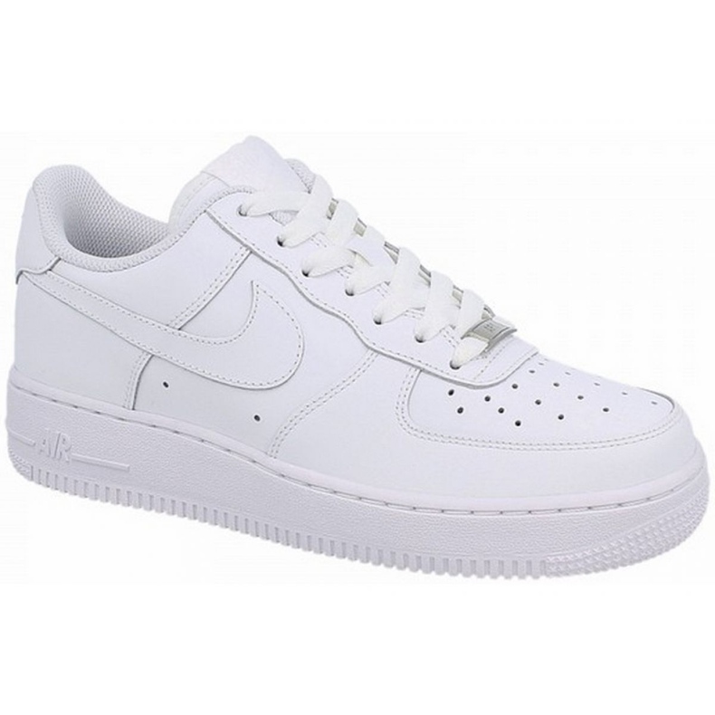 Scarpa Nike Air force 1 Gs Jr 314192-117 bianca
