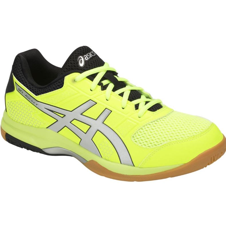 Scarpe da pallavolo Asics Gel-Rocket 8 M B706Y-750 multicolore giallo