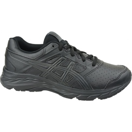 Scarpe da corsa Asics Contend 5 Sl Gs Jr 1134A002-001 nero
