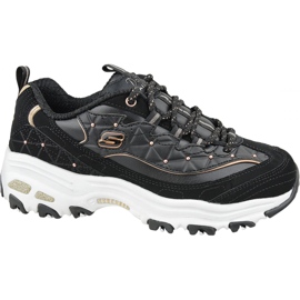 Skechers D'Lites W 13087-BKRG nero