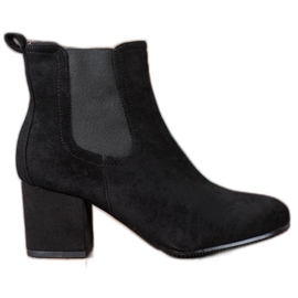 Bestelle Stivali slip-on su un palo nero