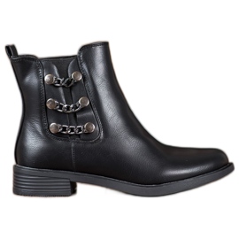SHELOVET Eleganti stivali Chelsea nero