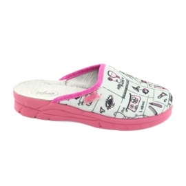 Scarpe per bambini Befado 708X002 rosa grigio