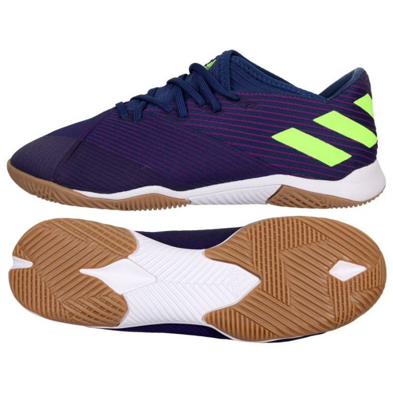 Adidas Nemeziz Messi 19.3 In M EF1812 scarpe blu navy blu e blu navy