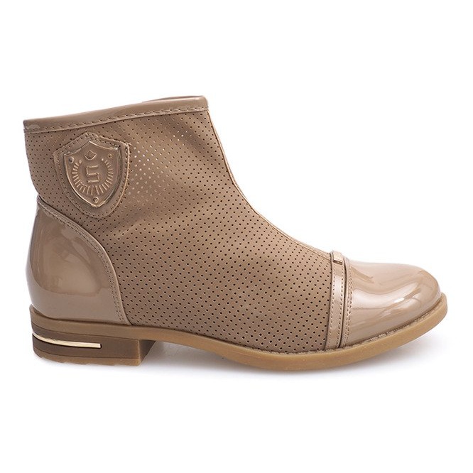 Stivali eleganti, 1956 Scarpe color kaki cachi