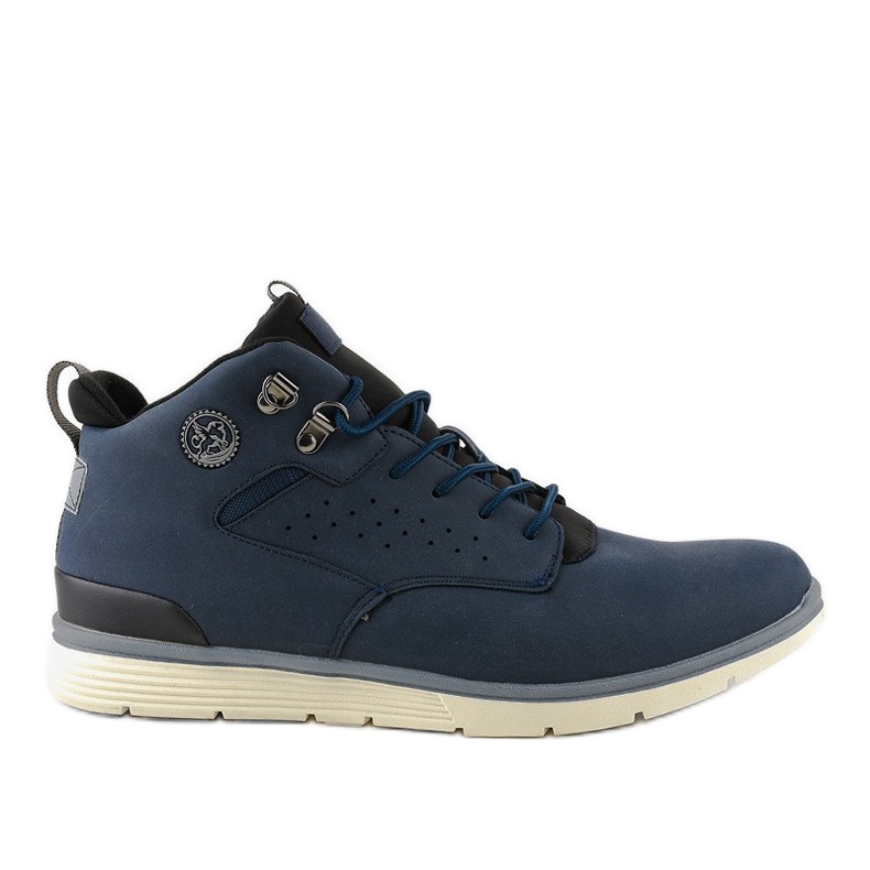 Stivali isolanti blu navy da uomo X925-2