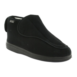 Befado scarpe da uomo pu orto 163M002 nero