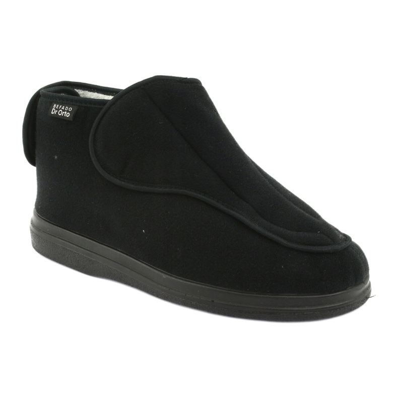 Dr.tori Befado maschile Slifors PU 163M002 Black nero