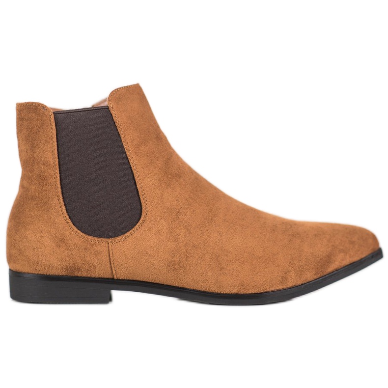 Marquiz stivali in spitz marrone