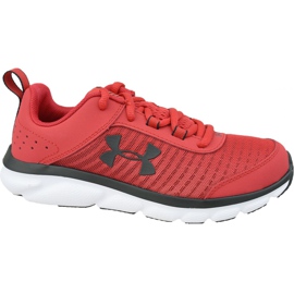 Under Armour Assert 8 Jr 3022100-601 rosso rosso