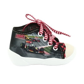 Scarpe per bambini Befado 218P050 nero rosso grigio