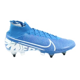 Nike Mercurial Superfly 7 Elite SG-Pro Ac M AT7894-414 scarpe da calcio blu
