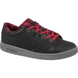 K-swiss K Scarpe a quadri Plaid Hoke 85111-050 nero