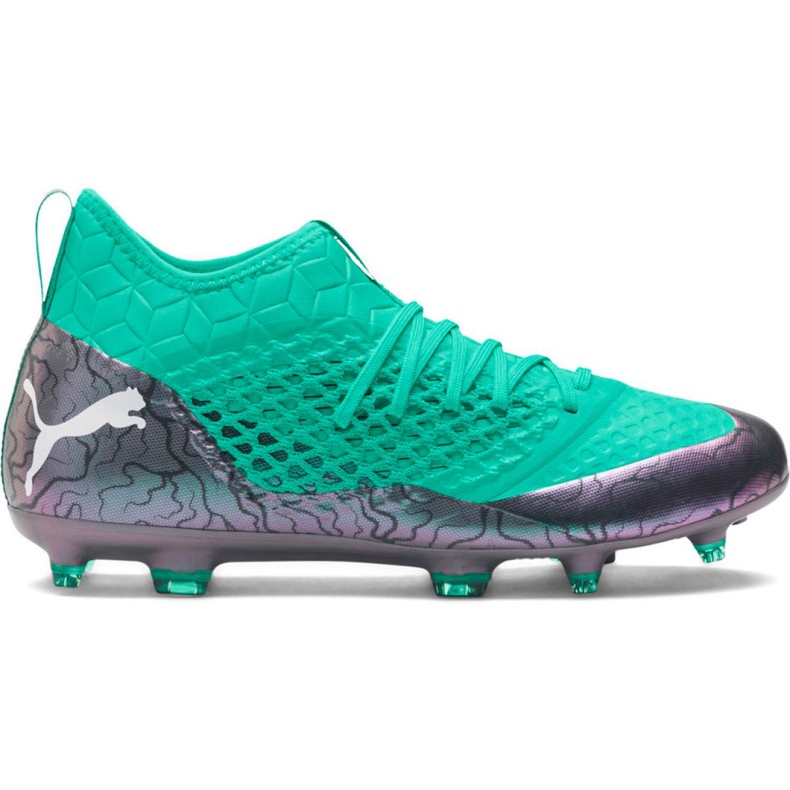Scarpe da calcio Puma Future 2.3 Netfit Fg Ag Color Shift M 104832 01 verde verde