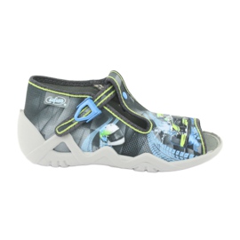 Scarpe per bambini Befado 217P102 blu grigio verde