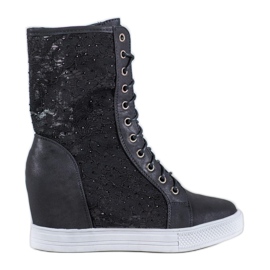 Seastar Stivali traforati nero