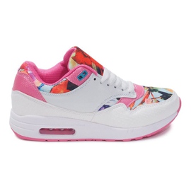 Scarpe Sportive Sneakers Sneakers Neon R-50 Bianco multicolore