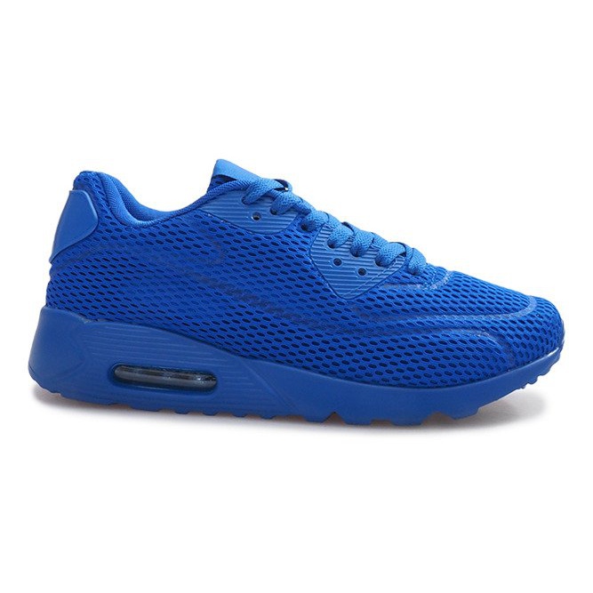 Scarpe sportive in rete blu