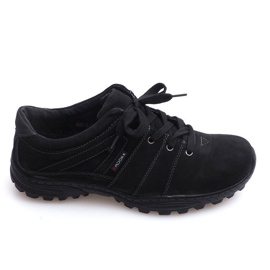 Scarpe Trekking Pelle Nat 6144 Nero