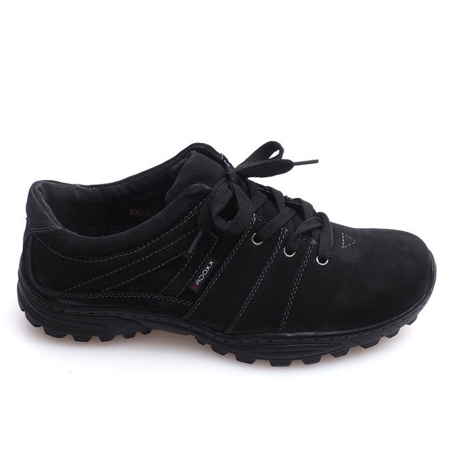 Scarpe Trekking Pelle Nat 6144 Nero