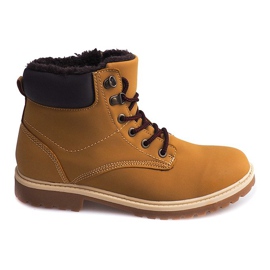 Timberki Trapery Doposci D08 Camel marrone