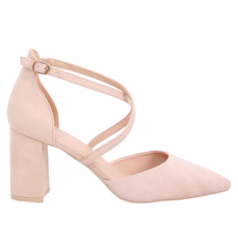 Décolleté sul palo beige LE069P Beige