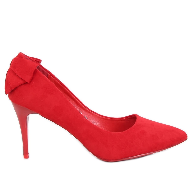 Décolleté su spilla con fiocco rosso NF-46 Red