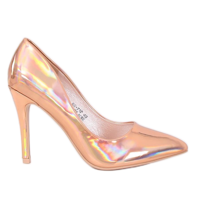 Spille metalliche champagne GG-71P Champagne rosa