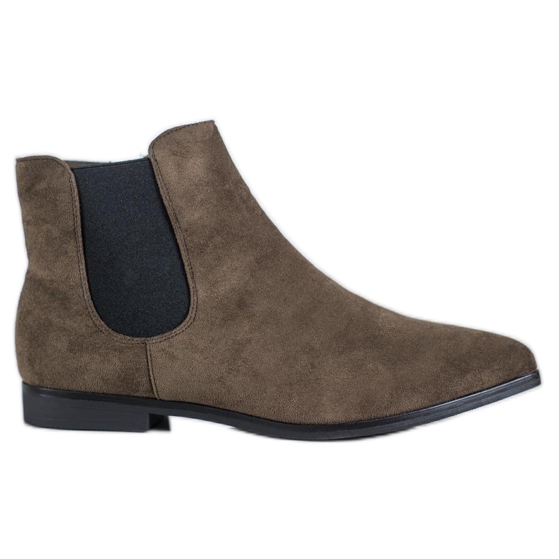 Marquiz stivali in spitz verde