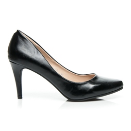 Vices Décolleté in stile classico nero