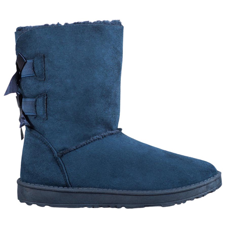 Haver Stivali da neve caldi con fiocchi blu