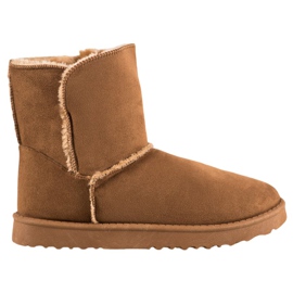 Lucky Shoes Stivali da neve cammello marrone
