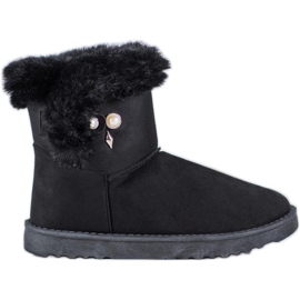 SHELOVET Doposci con perle nero