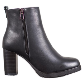 J. Star Stivali da donna in ecopelle nero