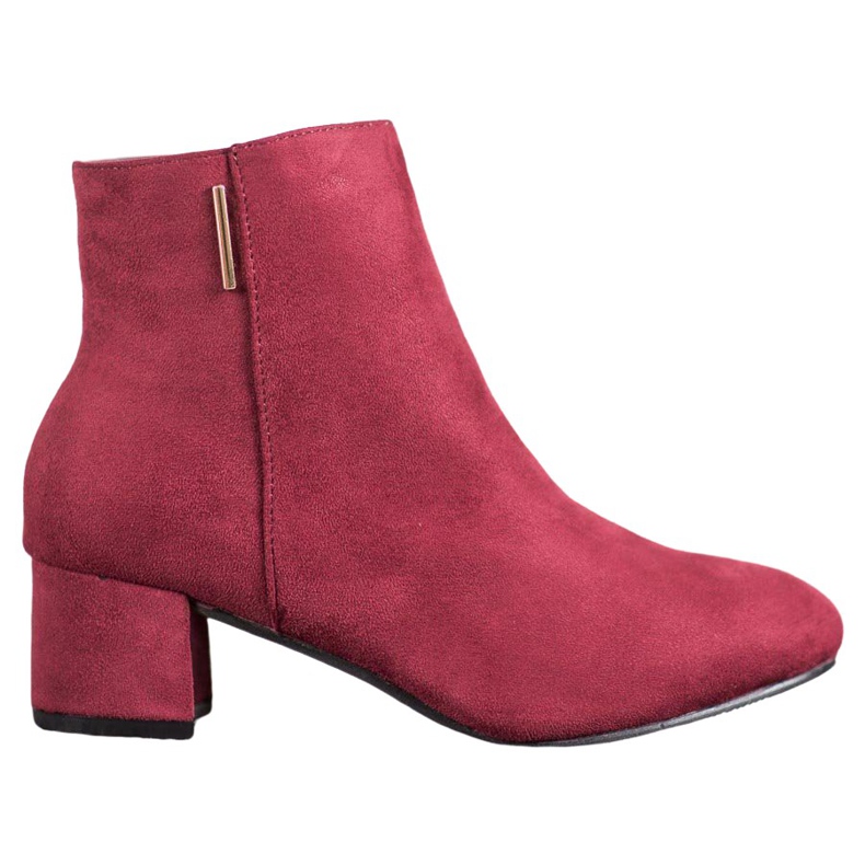 Evento Stivali in camoscio bordeaux rosso multicolore