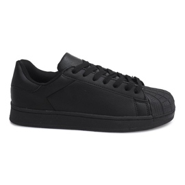 Sneakers Retro Superstar D6806-2 Nere nero