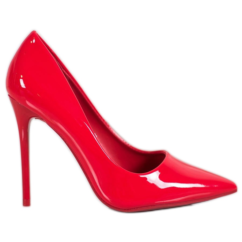 Small Swan Perni verniciati rosso