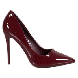 Small Swan Perni verniciati rosso