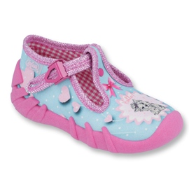 Scarpe per bambini Befado 110P358 blu rosa