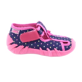 Scarpe per bambini Befado 190P092 blu navy rosa