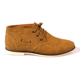 Stivali Alti Legati DS900 Camel marrone