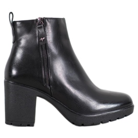 Bella Paris Stivali casual in ecopelle nero