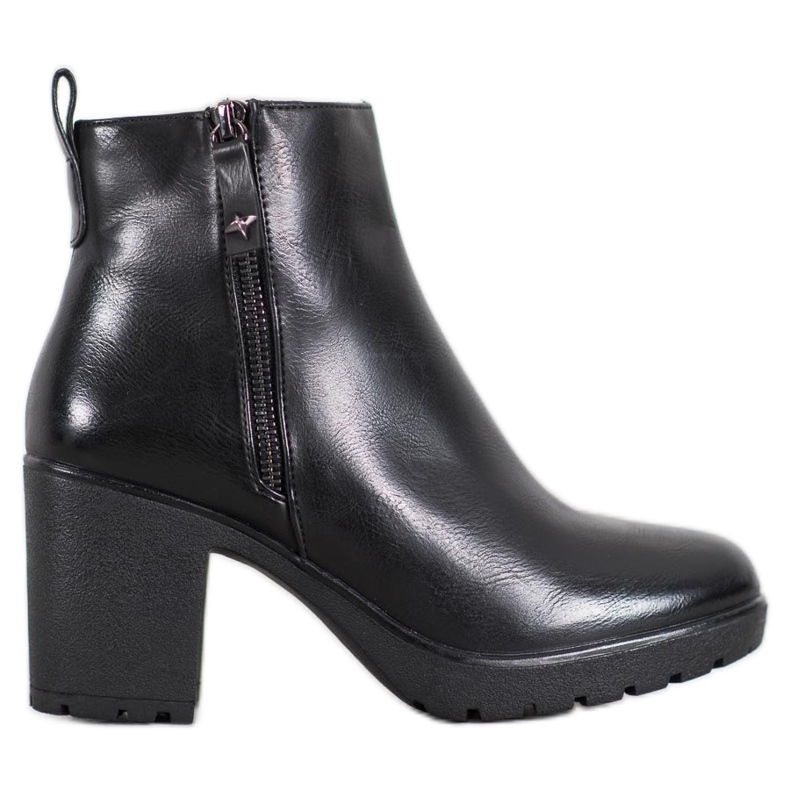 Bella Paris Stivali casual in ecopelle nero
